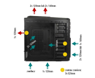 SilentiumPC Gladius X60 Pure Black - 177175 - zdjęcie 17